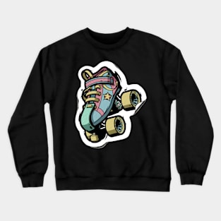 rollerskates Crewneck Sweatshirt